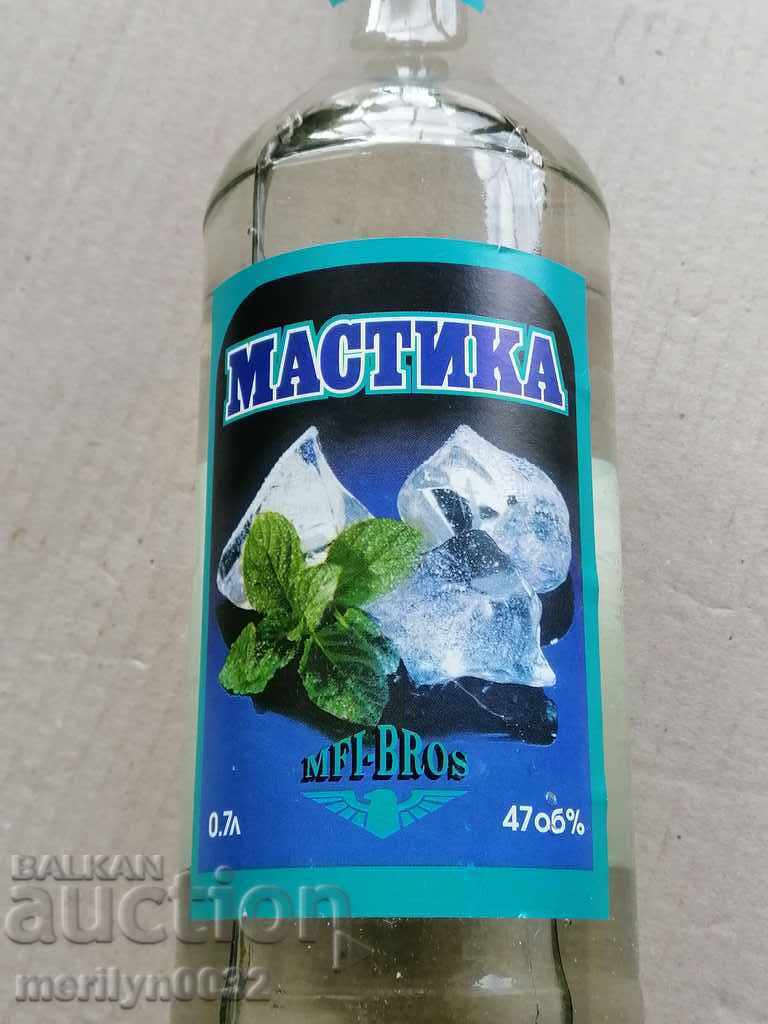 Μπουκάλι μαστίχας ΑΤΥΠΩΤΟ ελιξίριο 1994 - 7 Μπουκάλι μαστίχας ΑΤΥΠΩΤΟ ελιξίριο 1994 - 7