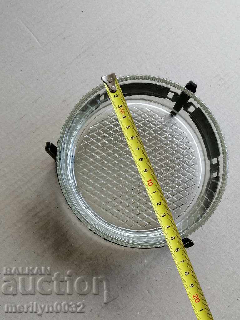 Auction Old glass sugar bowl, candy box, dish Auction Old glass sugar bowl, candy box, dish