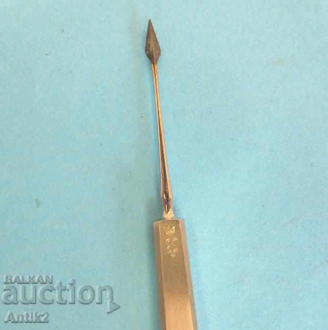 Antique Medical Eye Scalpel- ESCULAP - 5 Antique Medical Eye Scalpel- ESCULAP - 5