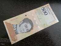 Banknote - Venezuela - 500 Bolivar UNC | 2018