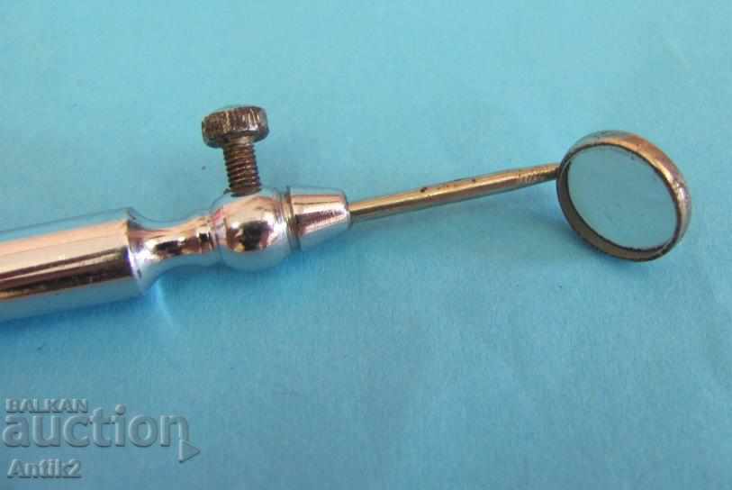 Аукцион 19 век Антикварен Медицински Ларингоскоп Аукцион 19 век Антикварен Медицински Ларингоскоп