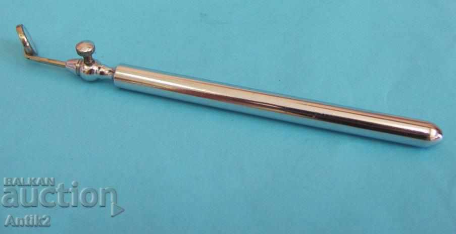 19 век Антикварен Медицински Ларингоскоп - 7 19 век Антикварен Медицински Ларингоскоп - 7