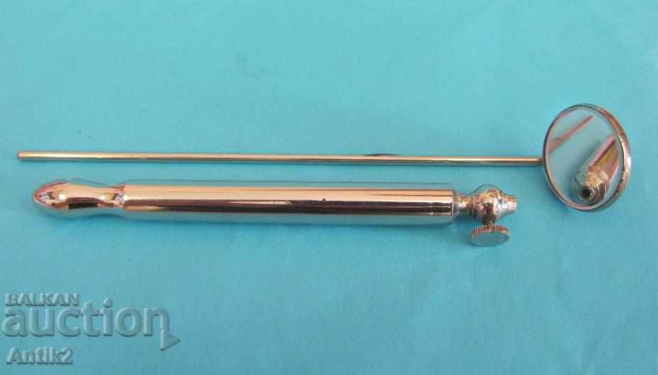 Delivery of 19th Century Antique Medical Laryngoscope Delivery of 19th Century Antique Medical Laryngoscope