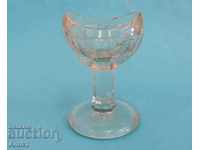 Cupa pentru ochi din sticlă medicală din secolul 19