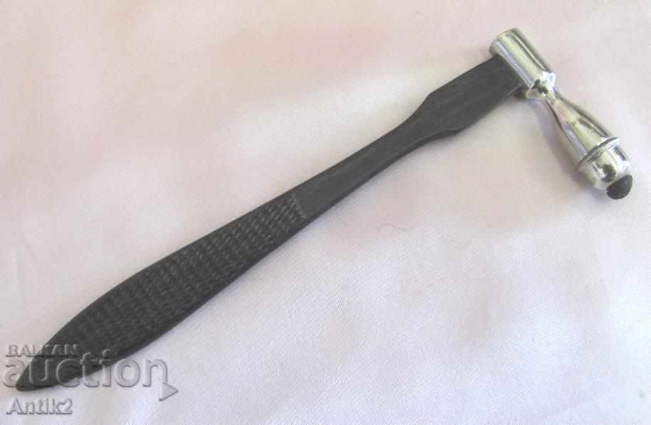 Delivery of 19th Century Antique Medical Hammer & Syringe Kit