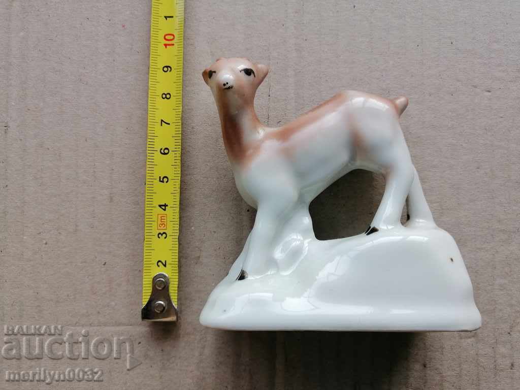 Old porcelain figure, figurine, sculpture, fawn - 5 Old porcelain figure, figurine, sculpture, fawn - 5