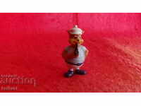 Old Chocolate Egg Sailor Captain Figure με ετικέτα