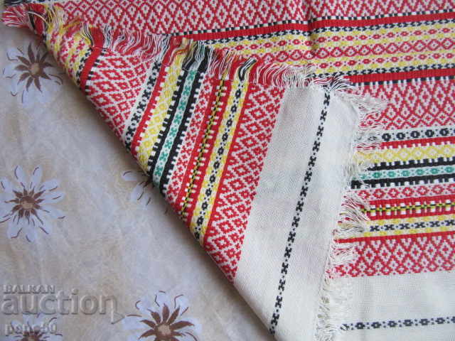 / N / BEAUTIFUL PLATE FROM SOCA - BULGARIAN EMBROIDERY / 57 x 60 cm / with price 10.00 BGN | € 5.11 / N / BEAUTIFUL PLATE FROM SOCA - BULGARIAN EMBROIDERY / 57 x 60 cm / with price 10.00 BGN | € 5.11