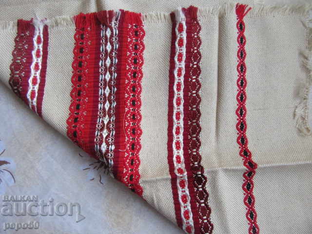 Аукцион /Н/КРАСИВО ЛЕНЕНО КАРЕ ОТ СОЦА - БЪЛГ. ШЕВИЦА - 86 х 36см. Аукцион /Н/КРАСИВО ЛЕНЕНО КАРЕ ОТ СОЦА - БЪЛГ. ШЕВИЦА - 86 х 36см.