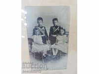 Рядка българска царска картичка-снимка с Борис,Кирил,Евдокия