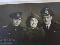 Bulgarian Royal Navy Military Photograph with German Officer