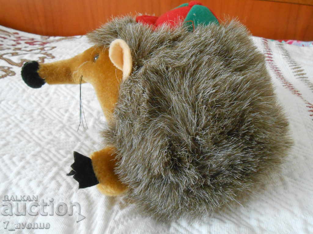 Auction Hedgehog, the most beautiful and fluffy, plush toy, deco Auction Hedgehog, the most beautiful and fluffy, plush toy, deco
