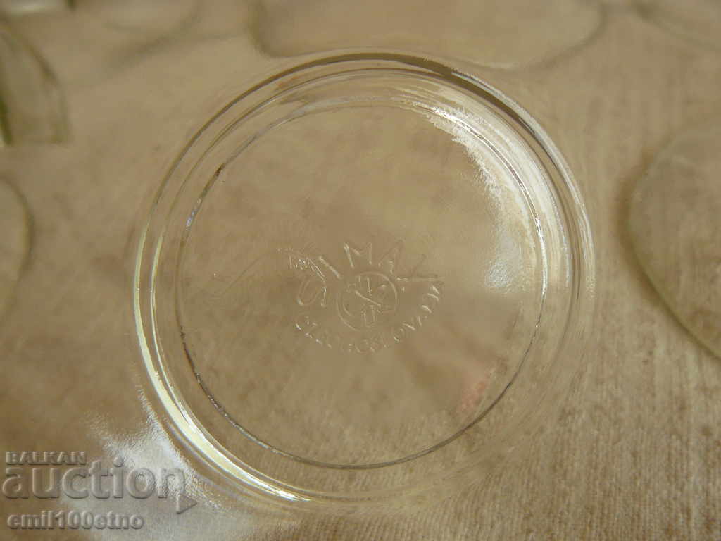 SIMAX Coffee Glass Service Czechoslovakia Unused - 6 SIMAX Coffee Glass Service Czechoslovakia Unused - 6