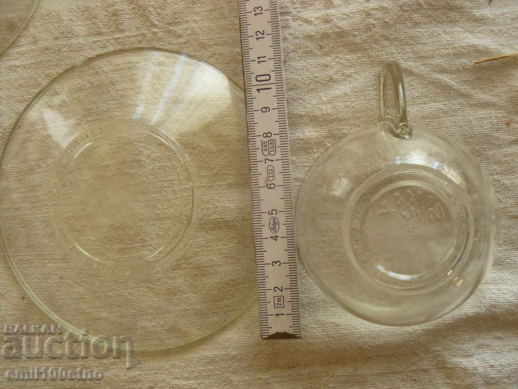 SIMAX Coffee Glass Service Czechoslovakia Unused - 7 SIMAX Coffee Glass Service Czechoslovakia Unused - 7