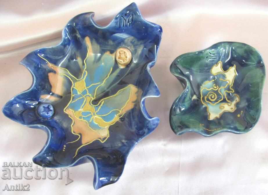 Author's Pottery 2 pieces Color Buy, Tagged - 5 Author's Pottery 2 pieces Color Buy, Tagged - 5