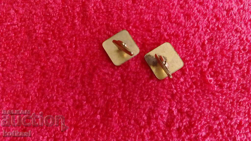 Old Buttonel Cufflinks Buttons - 5 Old Buttonel Cufflinks Buttons - 5