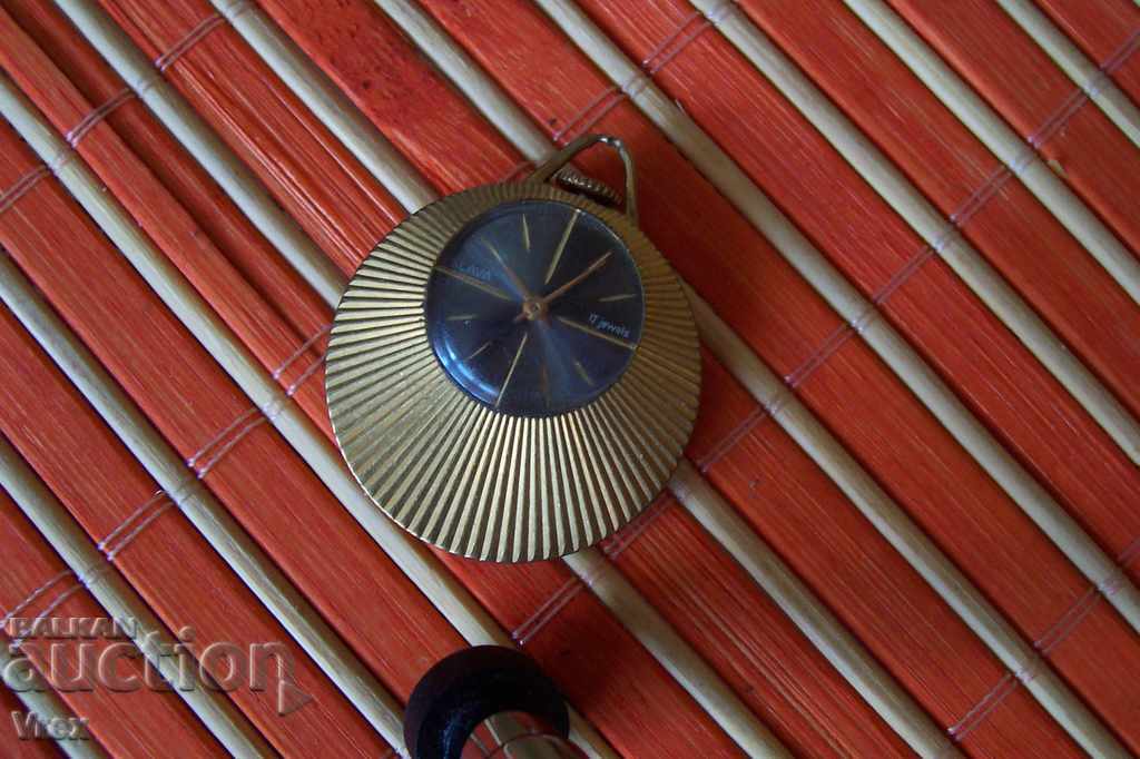 SLAVA mechanical clock Gold plated with price 35.00 BGN | € 17.90 SLAVA mechanical clock Gold plated with price 35.00 BGN | € 17.90