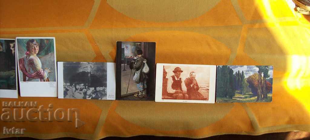 Delivery of Lot of old foreign postcards - 2 Delivery of Lot of old foreign postcards - 2