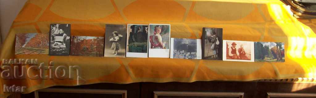 Lot of old foreign postcards - 2
