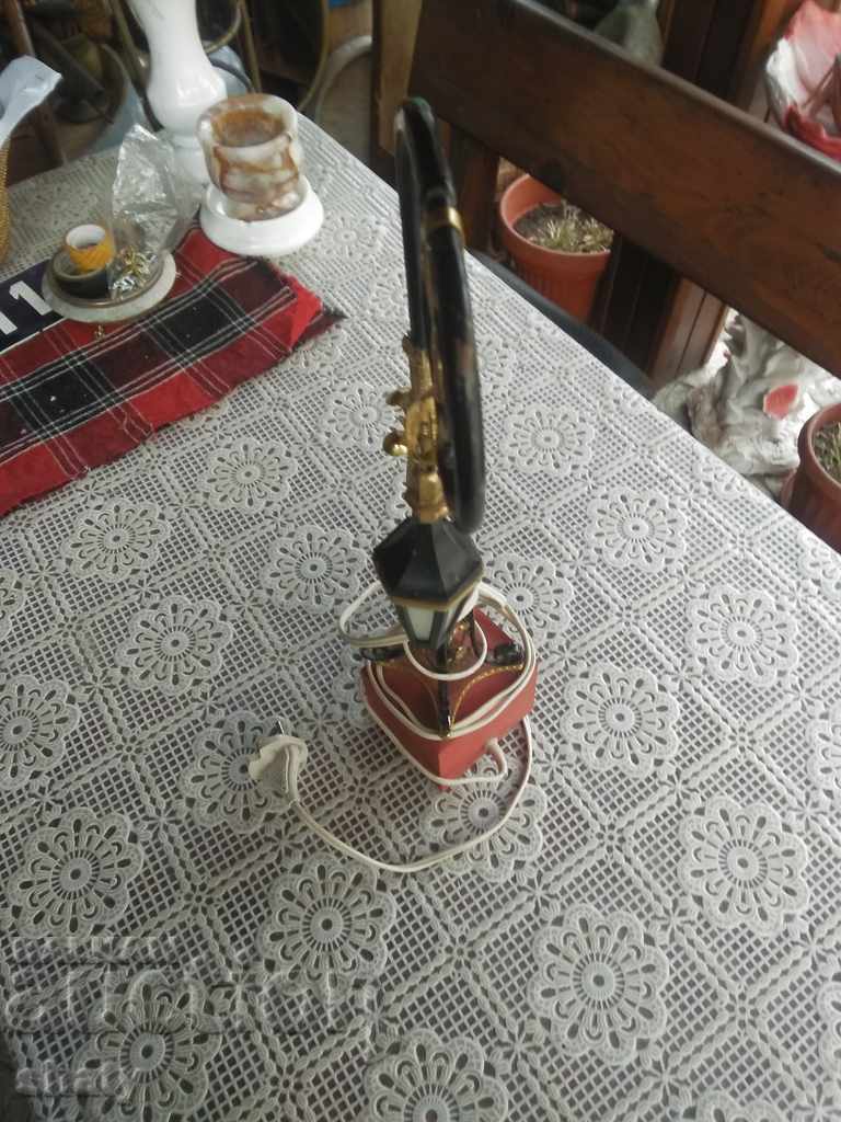 Delivery of Old Russian lamp. Delivery of Old Russian lamp.