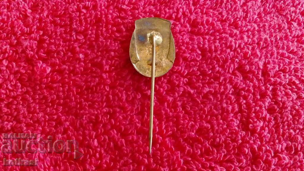 Delivery of Old social badge bronze pin city GOTTWALDOV Czechoslovakia Delivery of Old social badge bronze pin city GOTTWALDOV Czechoslovakia