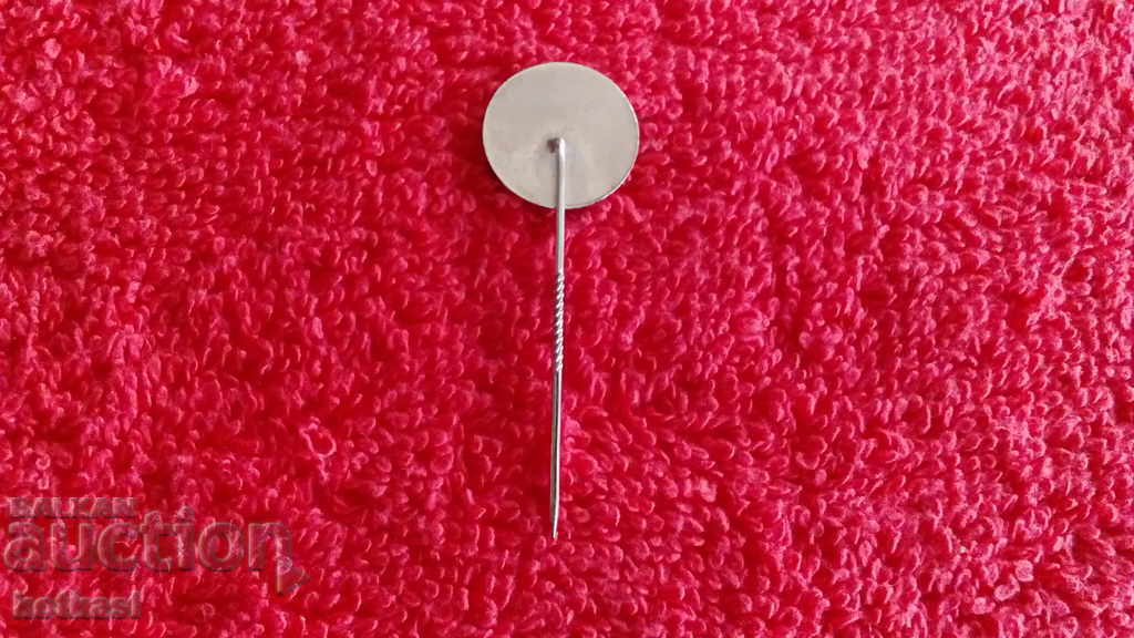 Delivery of Old metal badge pin