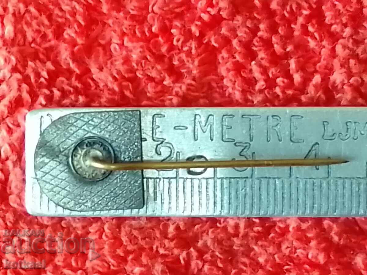 Old sports badge pin Handball Union Macedonia with price 15.50 BGN | € 7.93 Old sports badge pin Handball Union Macedonia with price 15.50 BGN | € 7.93