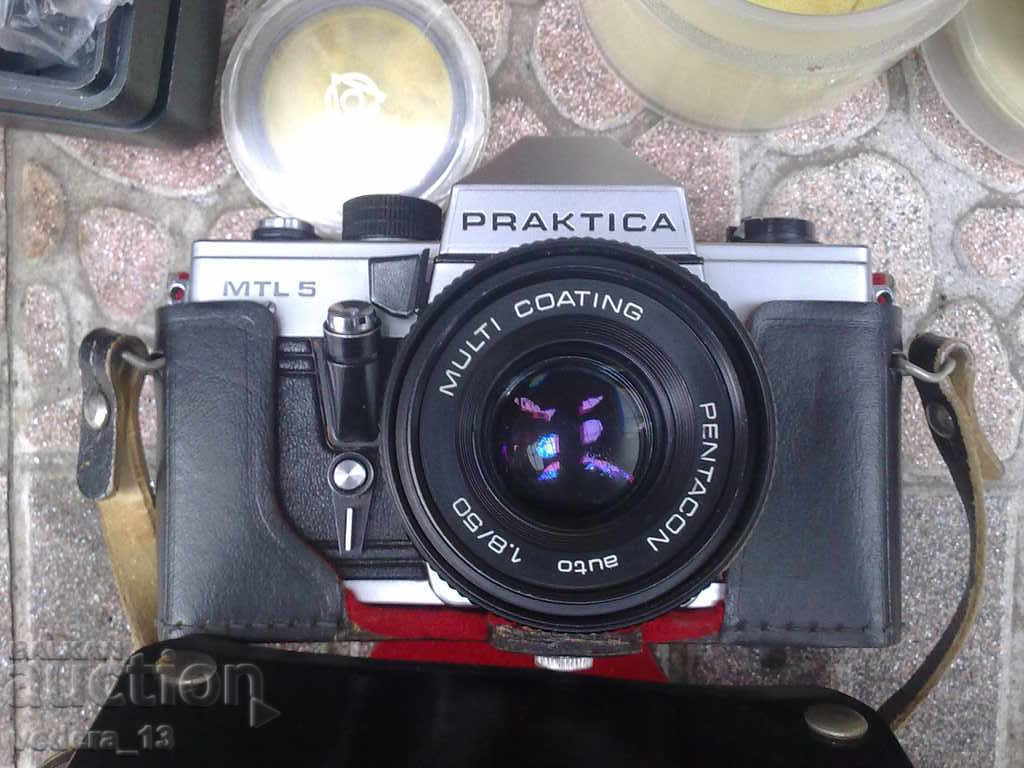 KIT Camera PRAKTICA MTL 5 with price 230.00 BGN | € 117.60 KIT Camera PRAKTICA MTL 5 with price 230.00 BGN | € 117.60