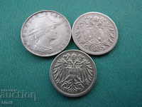 Austria Lot Coins 1894-1925