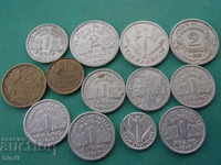 France Lot Coins 1942-1952