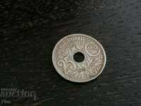 Mонета - Франция - 25 сентима | 1939г.
