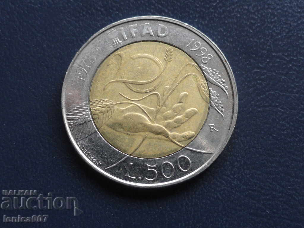 Auction Italy 1998 - 500 pounds Auction Italy 1998 - 500 pounds