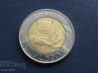 Italia 1998 - 500 de lire sterline