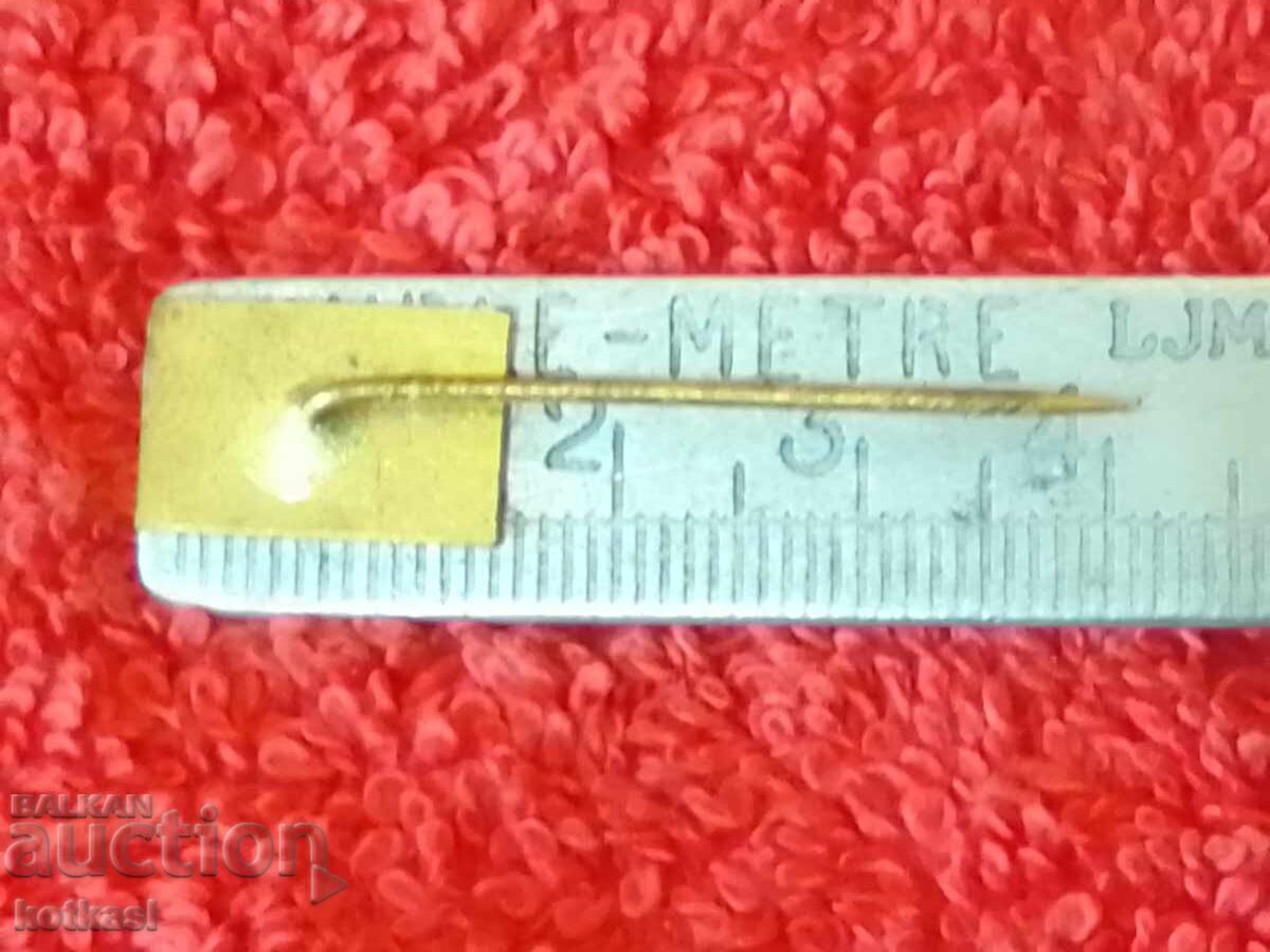 Old badge bronze pin enamel with price 1.50 BGN | € 0.77 Old badge bronze pin enamel with price 1.50 BGN | € 0.77