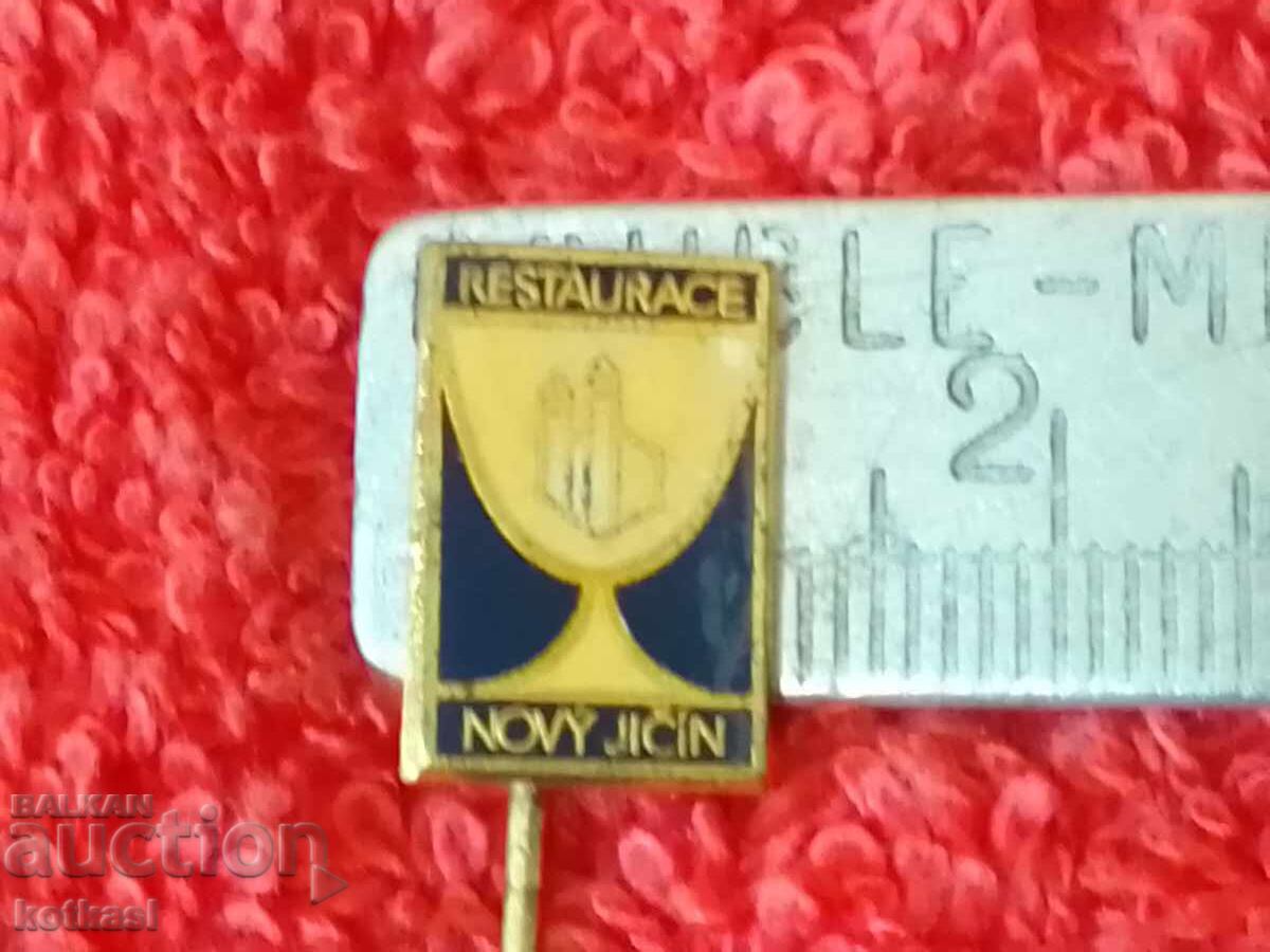 Old badge bronze pin enamel Old badge bronze pin enamel