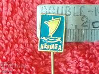 Veche insignă metal bronz bronz Lituania