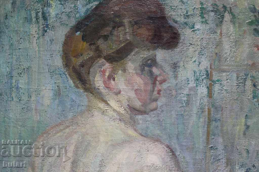 Painting "Naked Body" by Elena Karamikhailova Oil. Identification with price 44000.00 BGN | € 22496.84 Painting "Naked Body" by Elena Karamikhailova Oil. Identification with price 44000.00 BGN | € 22496.84