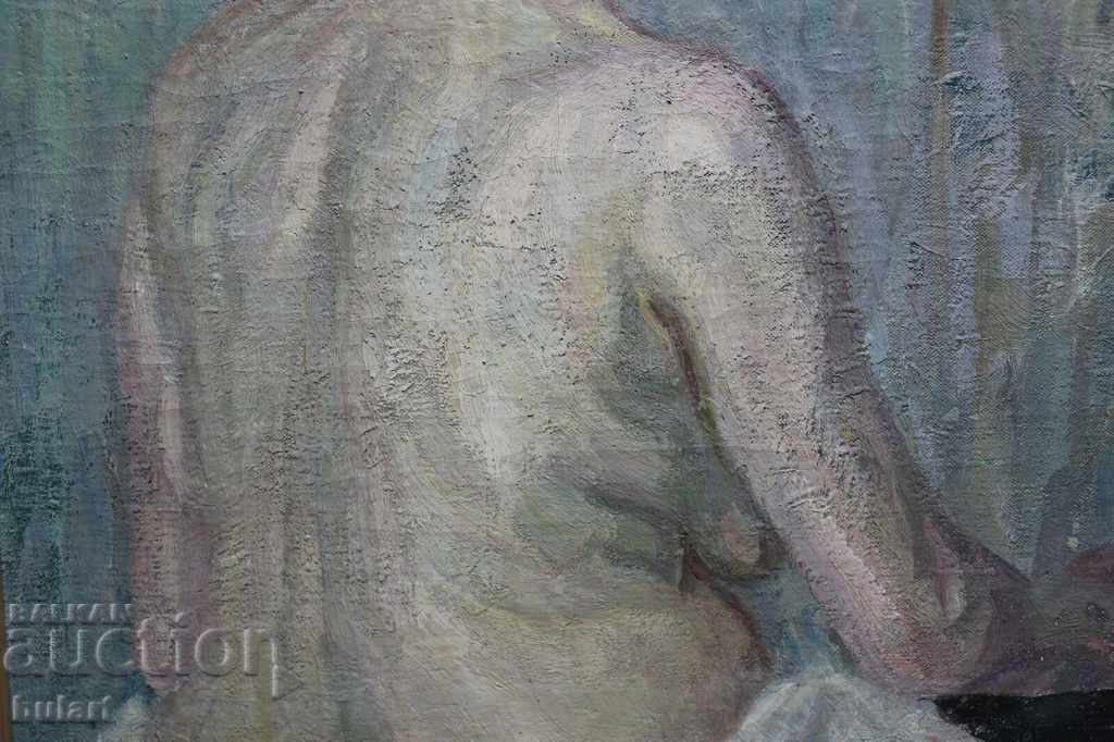 Auction Painting "Naked Body" by Elena Karamikhailova Oil. Identification Auction Painting "Naked Body" by Elena Karamikhailova Oil. Identification