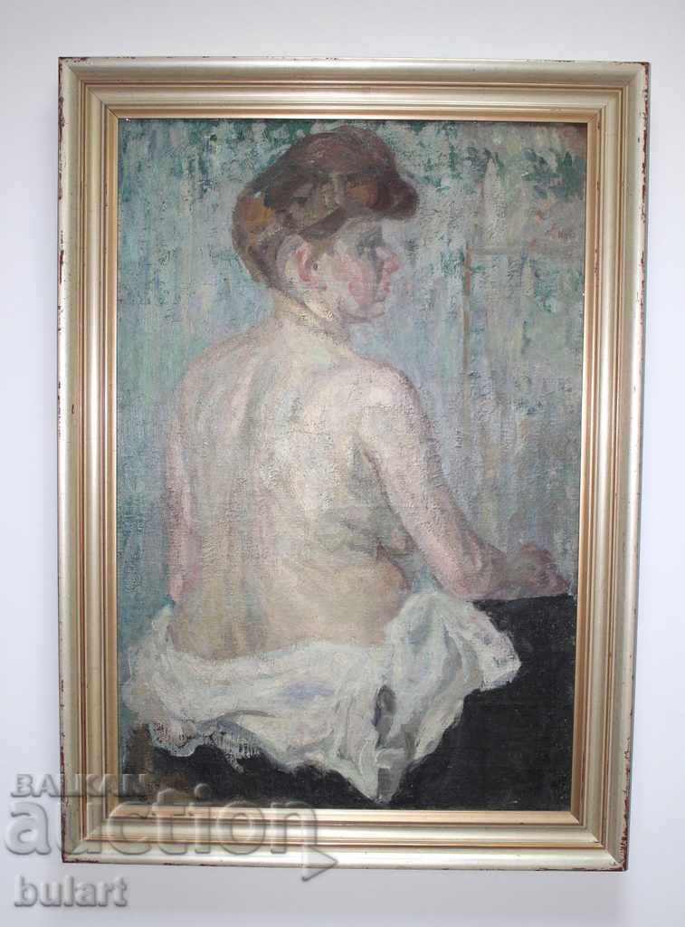 Painting "Naked Body" by Elena Karamikhailova Oil. Identification