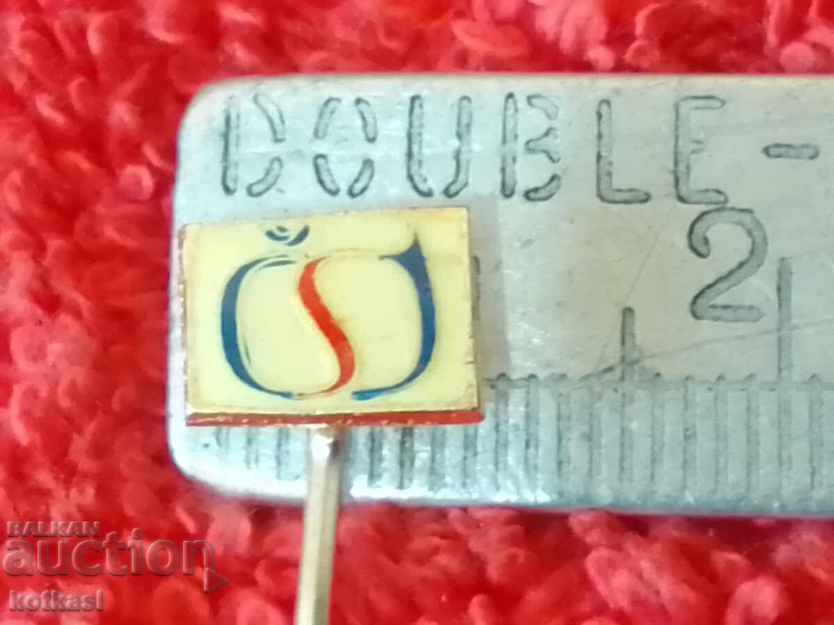 Old metal badge pin Old metal badge pin