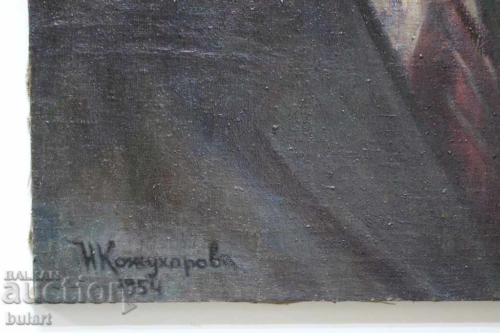 Nikola Kozhuharov Portretul lui Georgi Dimitrov Semnat în 1954 cu preț 4500.00 BGN | € 2300.81 Nikola Kozhuharov Portretul lui Georgi Dimitrov Semnat în 1954 cu preț 4500.00 BGN | € 2300.81