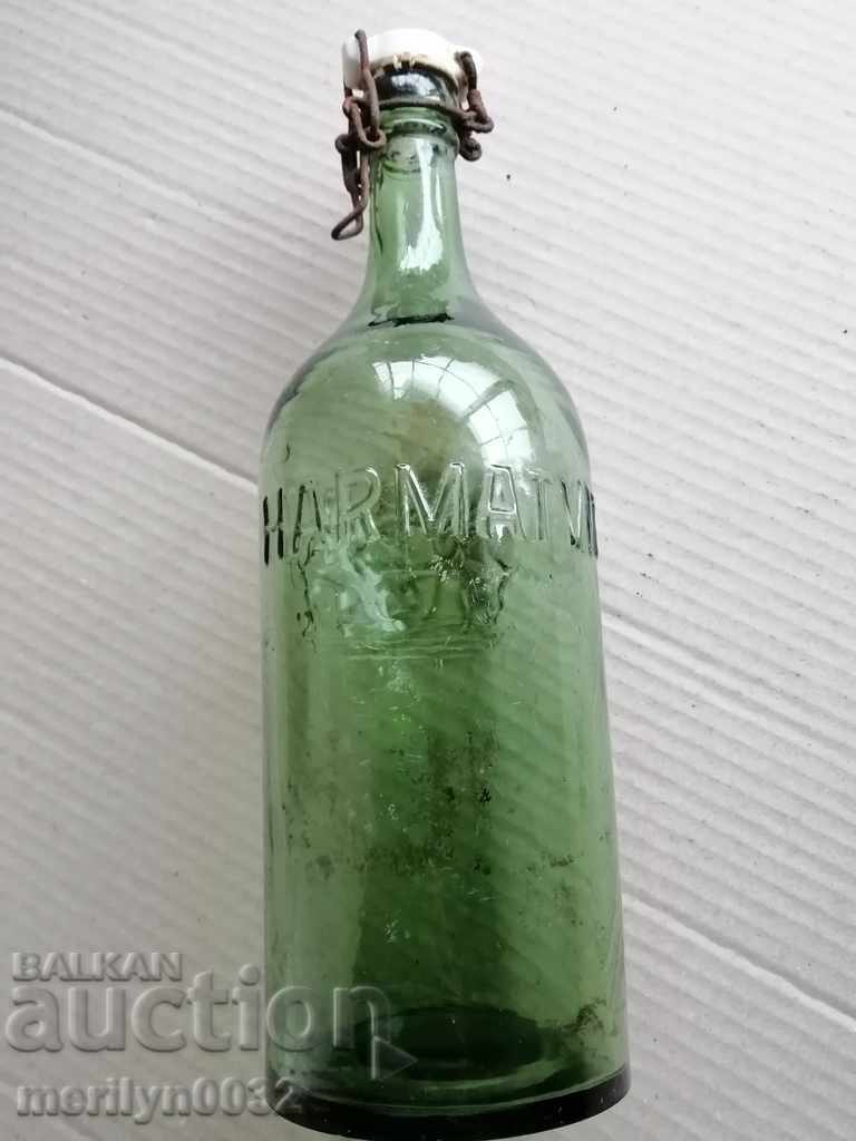 An old Hungarian bottle bottles 1 liter glass with price 43.00 BGN | € 21.99 An old Hungarian bottle bottles 1 liter glass with price 43.00 BGN | € 21.99