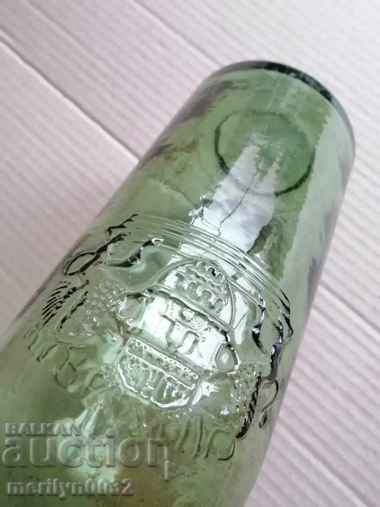 Auction An old Hungarian bottle bottles 1 liter glass Auction An old Hungarian bottle bottles 1 liter glass