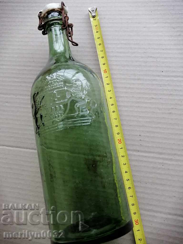 An old Hungarian bottle bottles 1 liter glass - 5 An old Hungarian bottle bottles 1 liter glass - 5