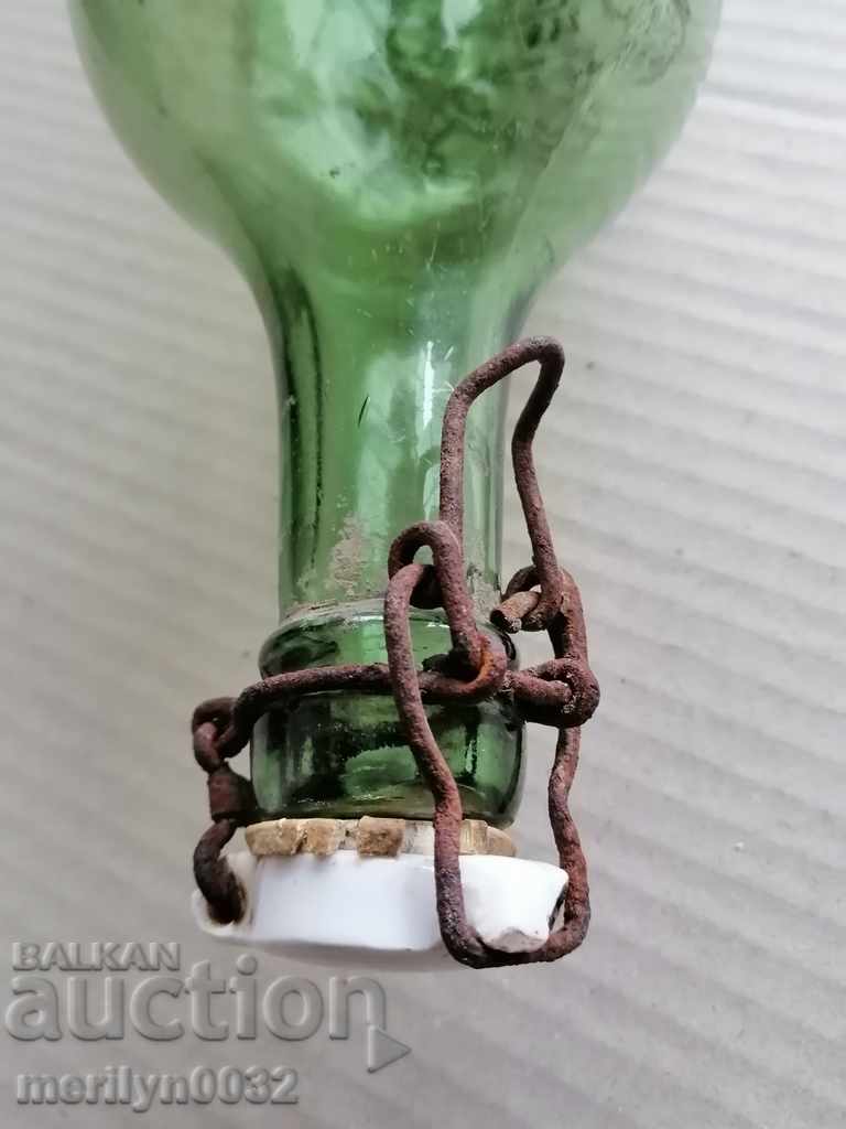 An old Hungarian bottle bottles 1 liter glass - 6 An old Hungarian bottle bottles 1 liter glass - 6
