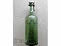 Стара унгарска бутилка шише стъкло  1 литър