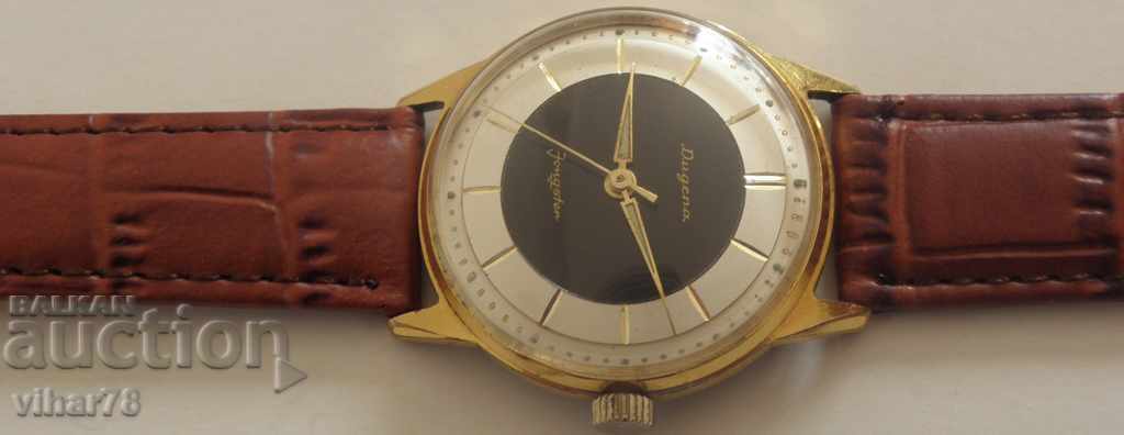 Delivery of MEN'S WATCH DUGENA-20 micron gold plating Delivery of MEN'S WATCH DUGENA-20 micron gold plating