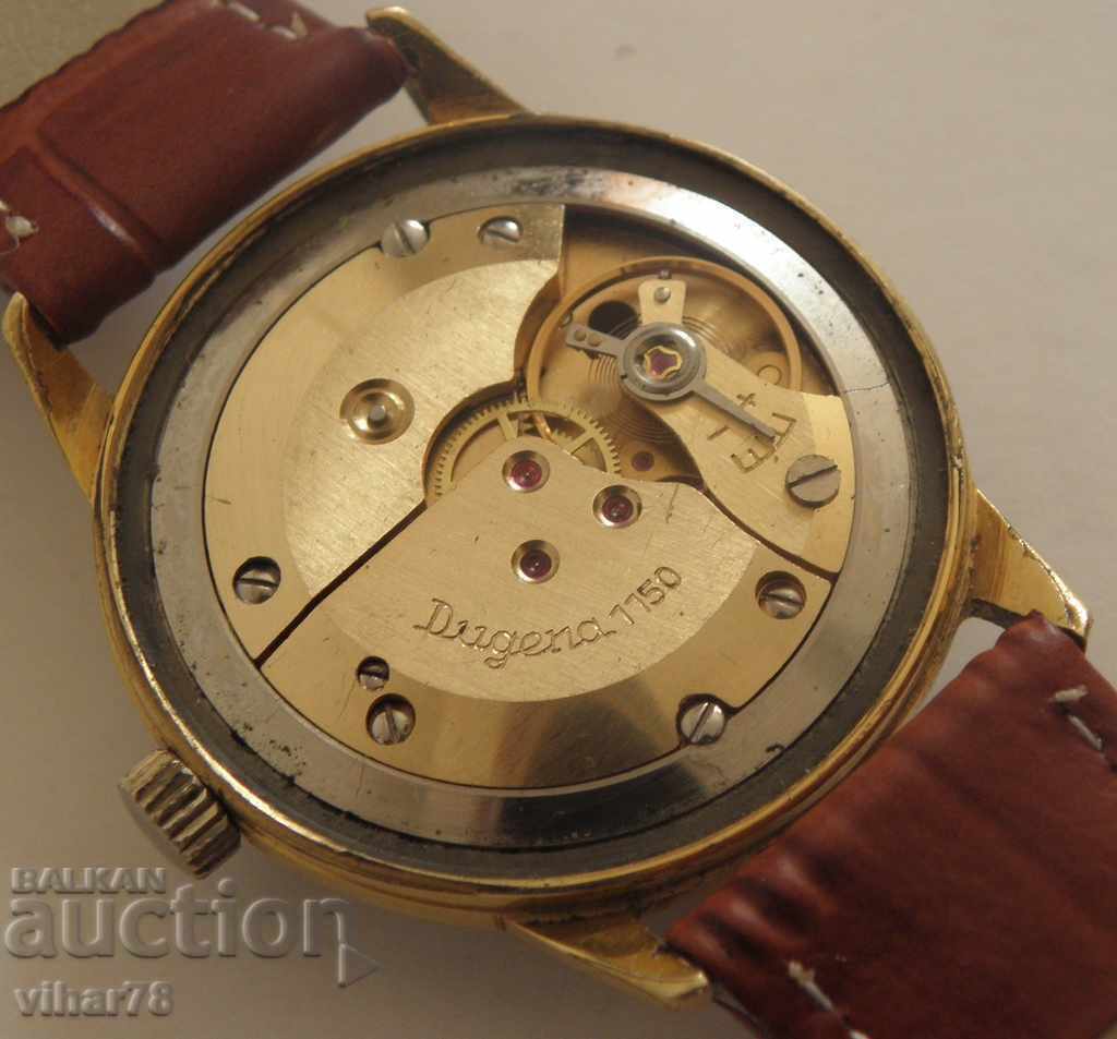 MEN'S WATCH DUGENA-20 micron gold plating - 5 MEN'S WATCH DUGENA-20 micron gold plating - 5