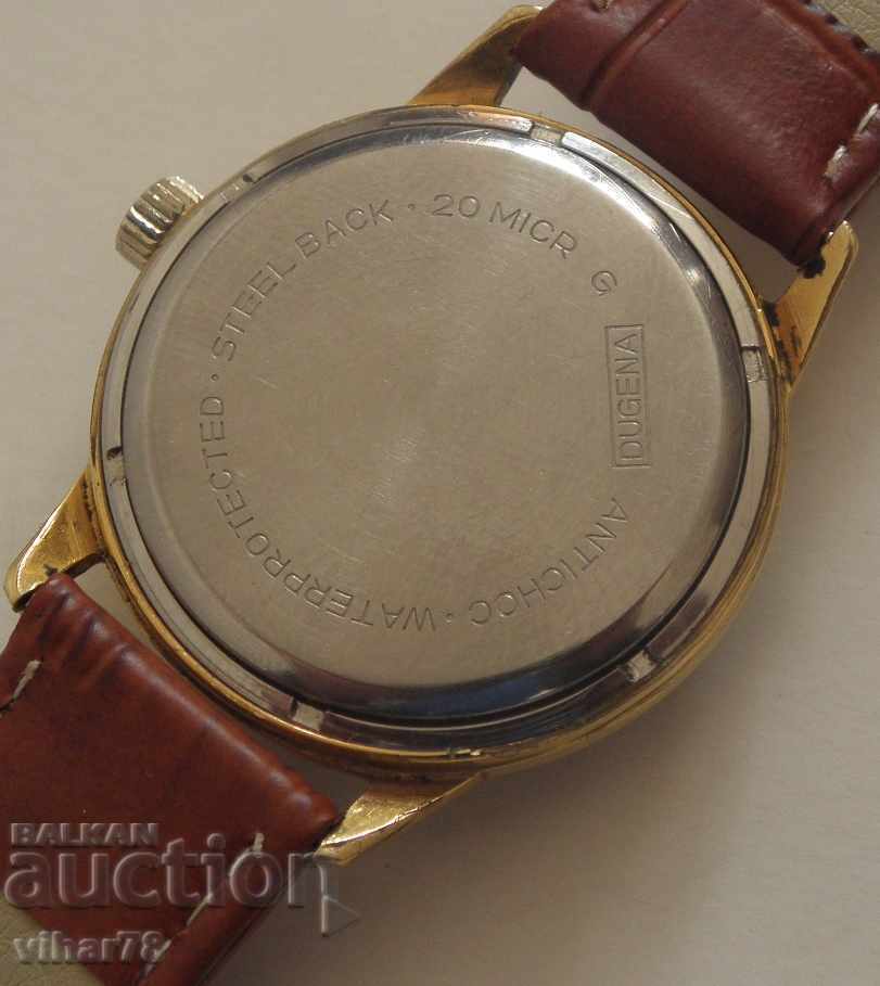 MEN'S WATCH DUGENA-20 micron gold plating - 6 MEN'S WATCH DUGENA-20 micron gold plating - 6