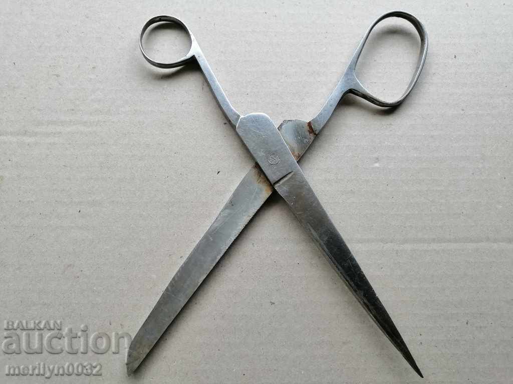 Old scissors with price 29.00 BGN | € 14.83 Old scissors with price 29.00 BGN | € 14.83